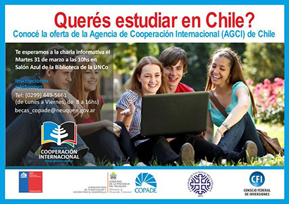 CHARLA INFORMATIVA PARA ALUMNOS INTERESADOS EN ESTUDIAR EN CHILE